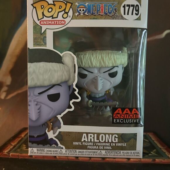 Funko AAA Anime Exclusive Arlong Figure - White and Purple 1779 - Picture 11 of 12